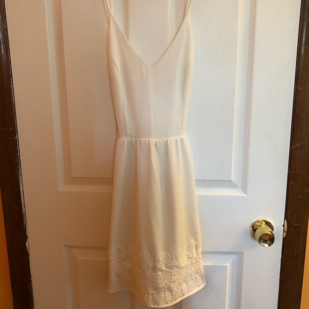 White Charlotte Rousse Dress